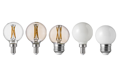 5.5w g16. 5 bombillas de filamento / 60 vatios Edison g16. 5 bombillas